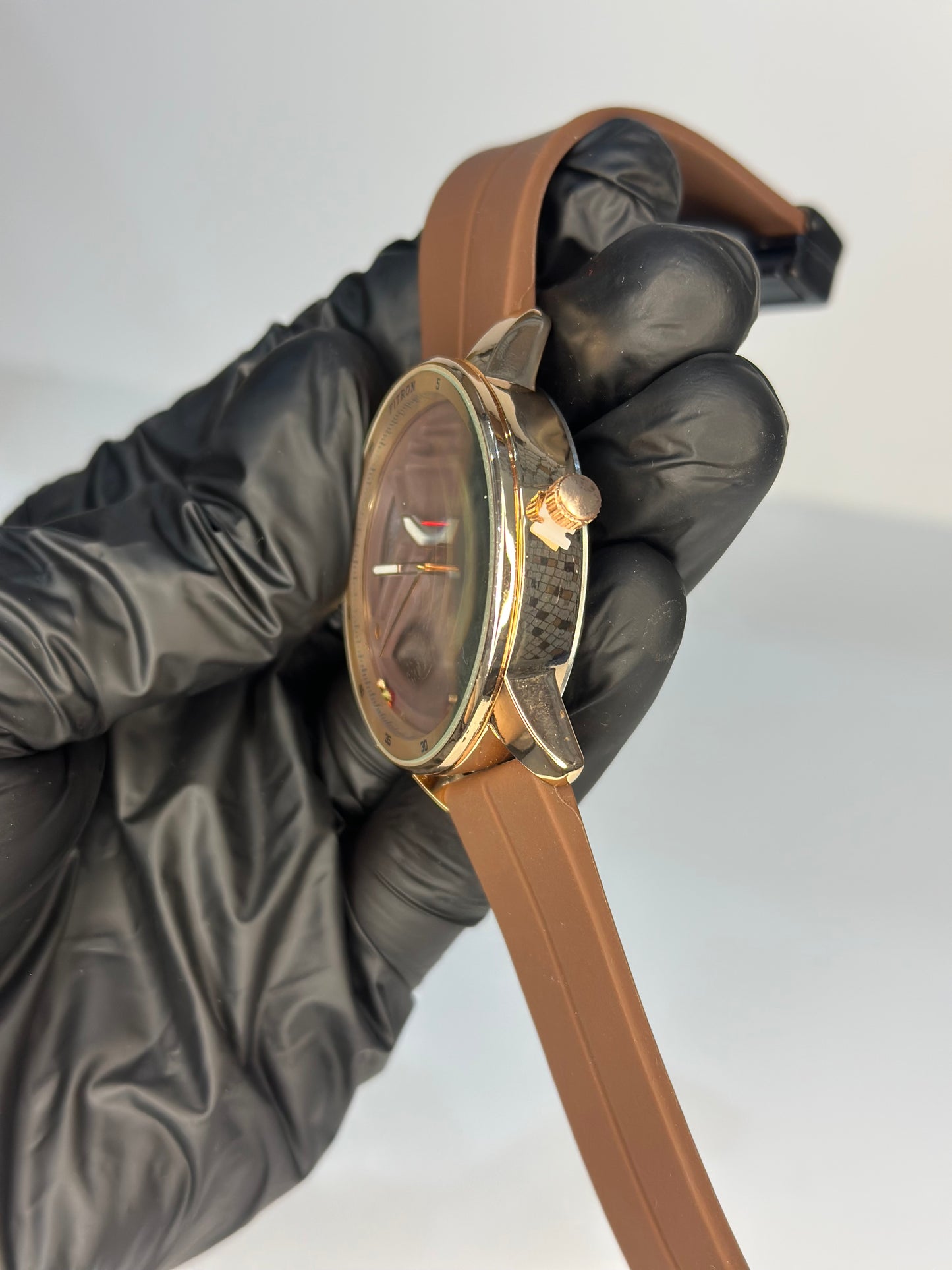 FITRON BRONZE PHANTOM SKELETON WATCH