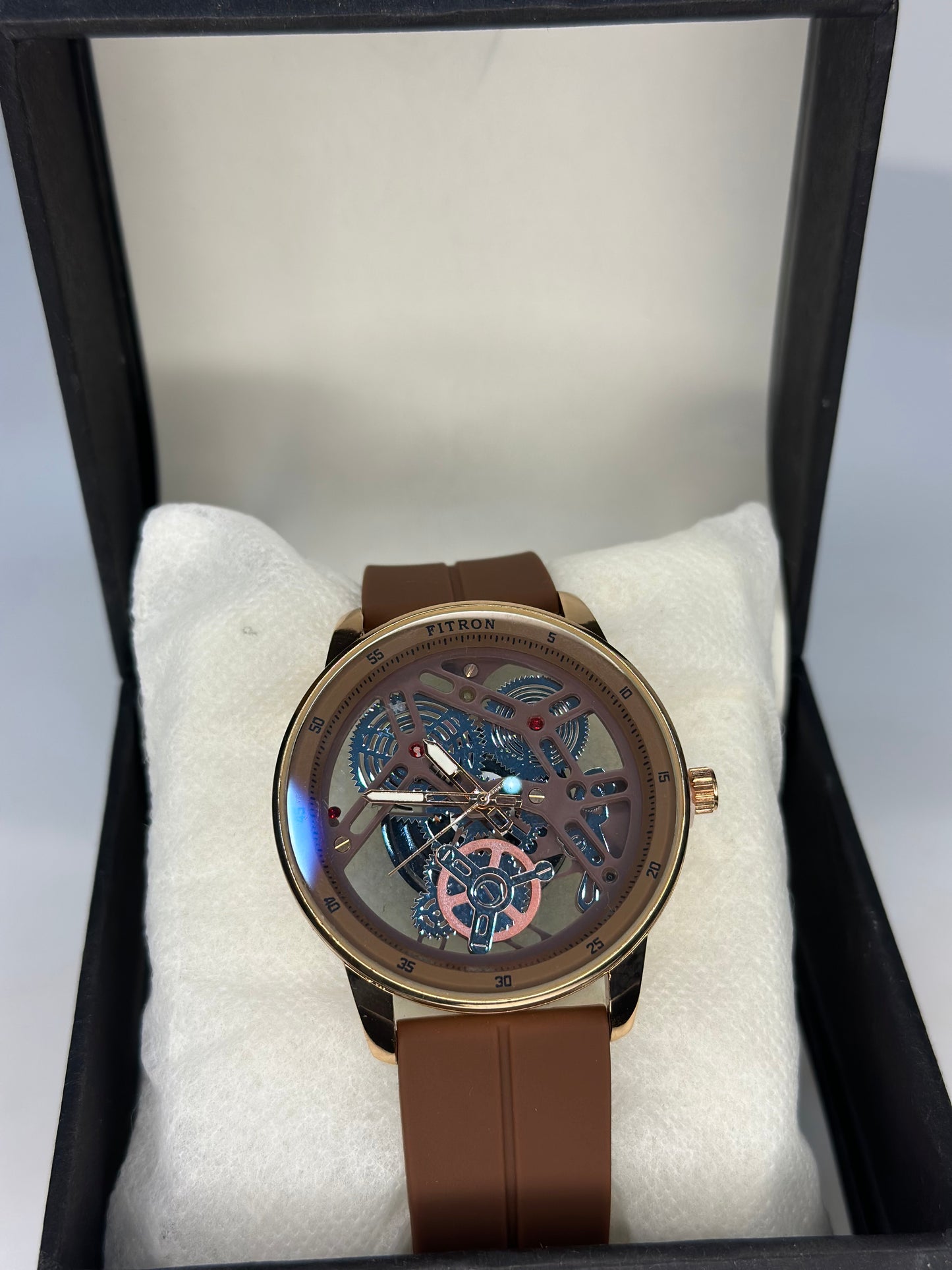 FITRON BRONZE PHANTOM SKELETON WATCH