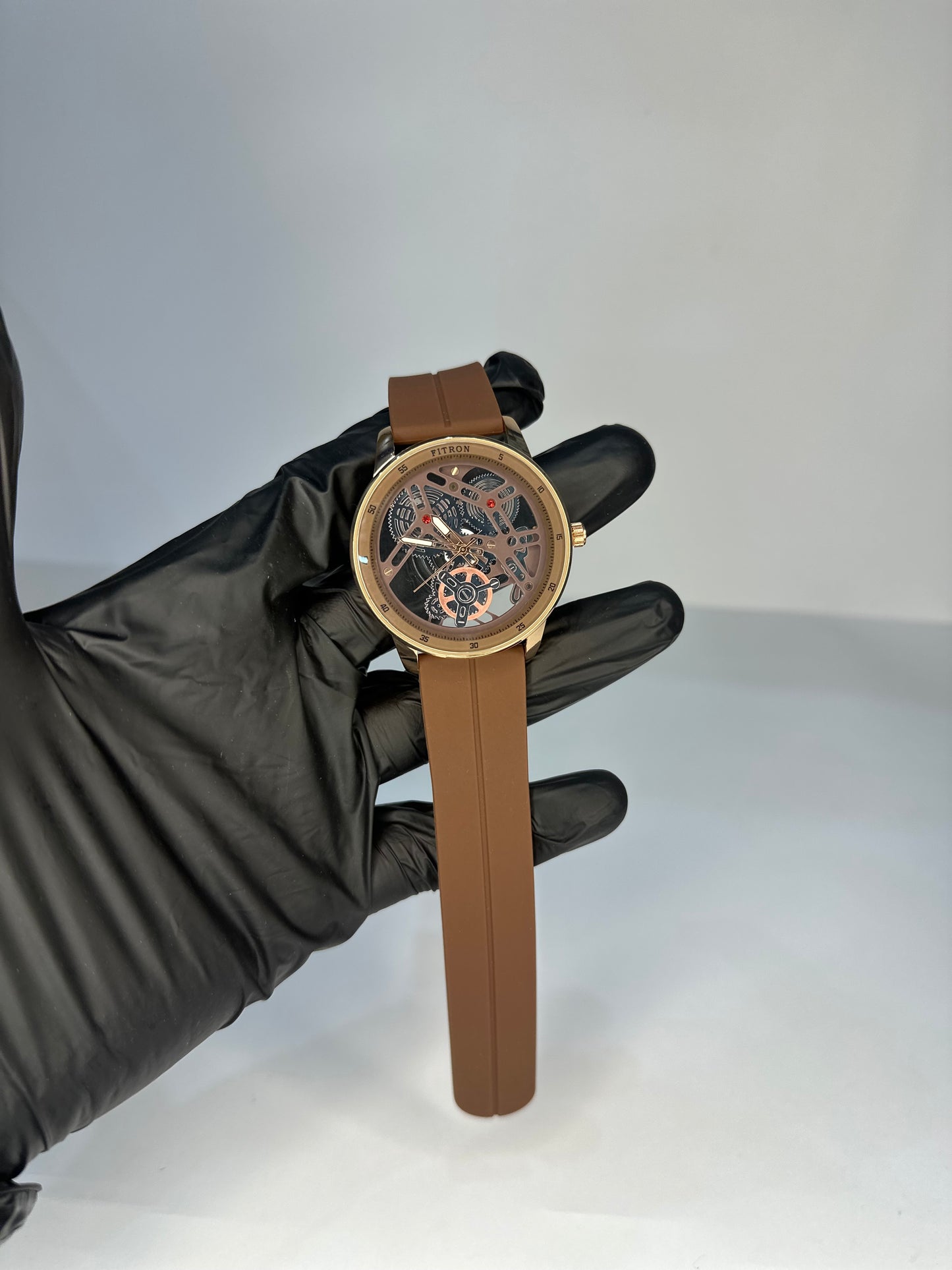 FITRON BRONZE PHANTOM SKELETON WATCH