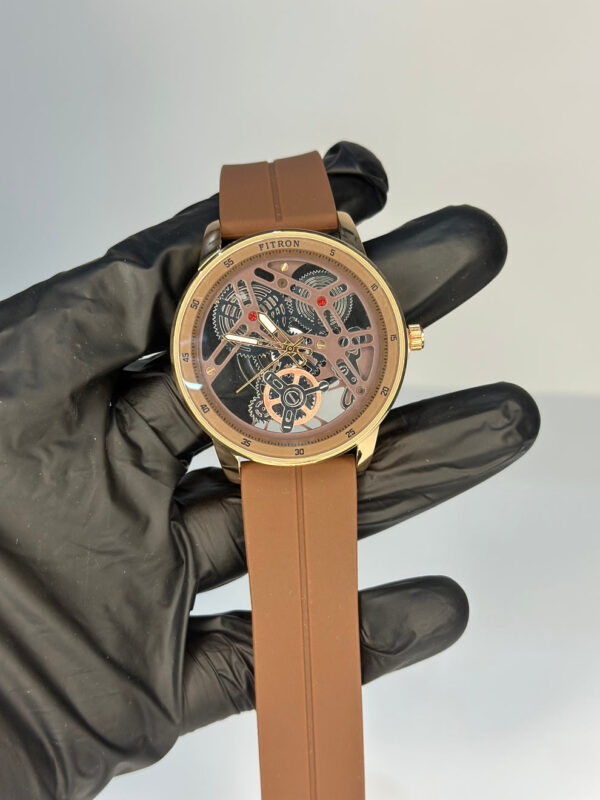 FITRON BRONZE PHANTOM SKELETON WATCH