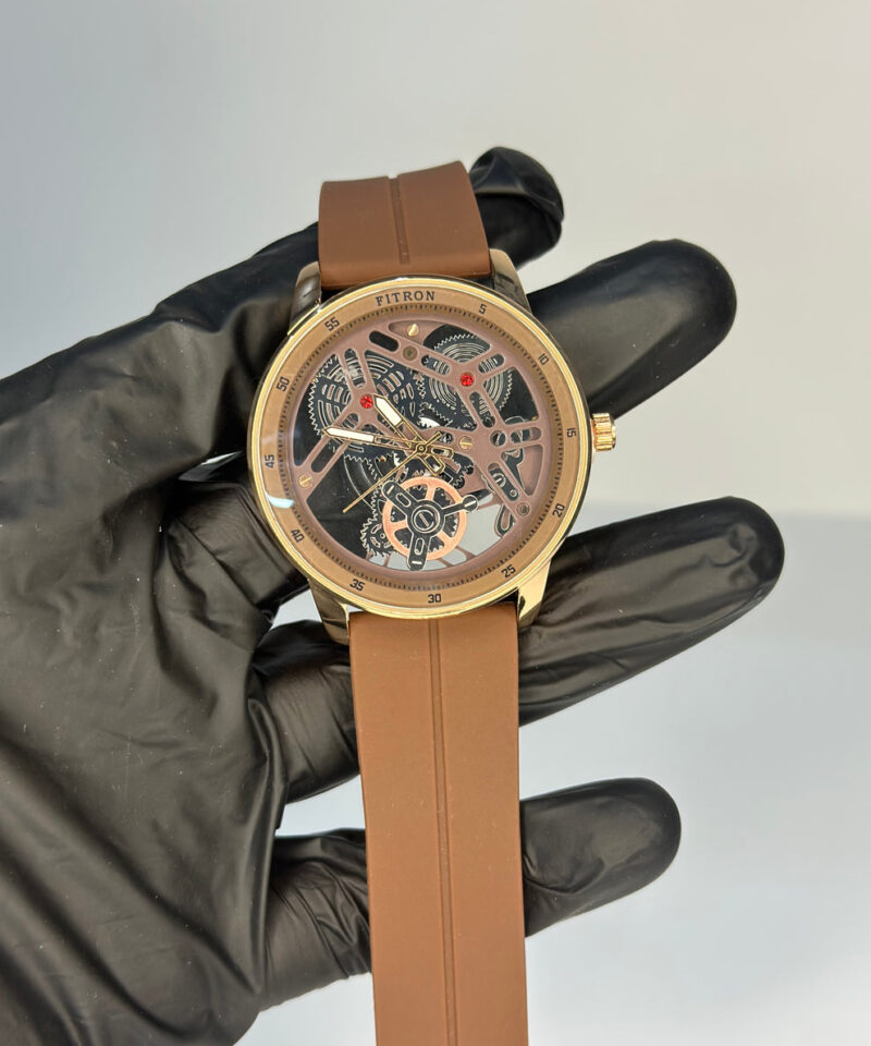 FITRON BRONZE PHANTOM SKELETON WATCH