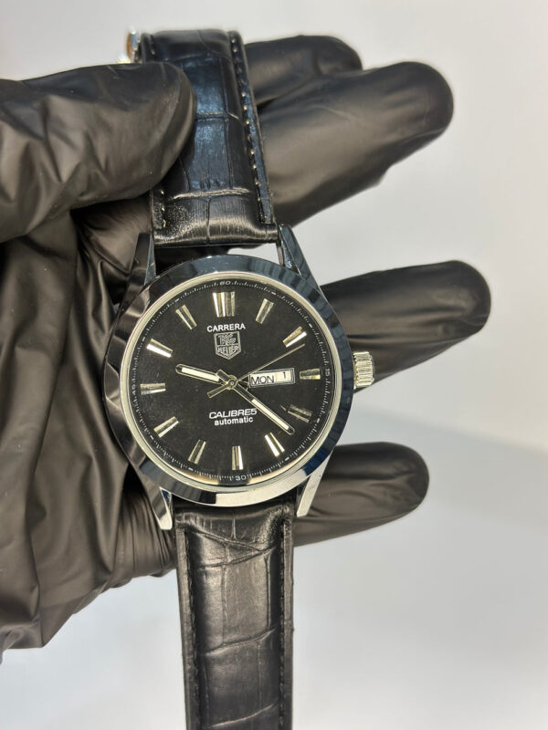 TAG HEUER CARRERA CALIBRE 5 DAY-DATE AUTOMATIC WATCH - Image 5
