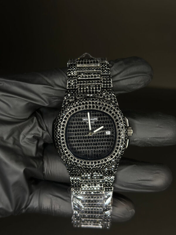 BLACK ICED OUT PP WATCH - Image 4