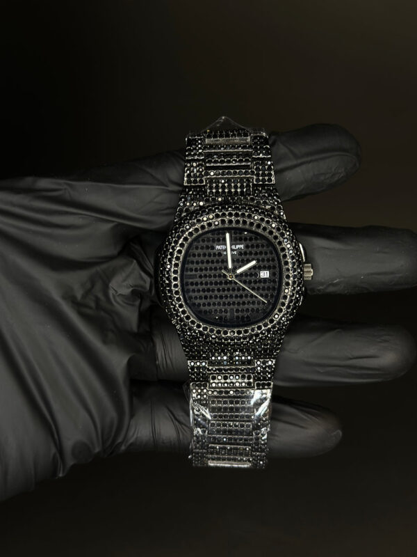 BLACK ICED OUT PP WATCH - Image 5