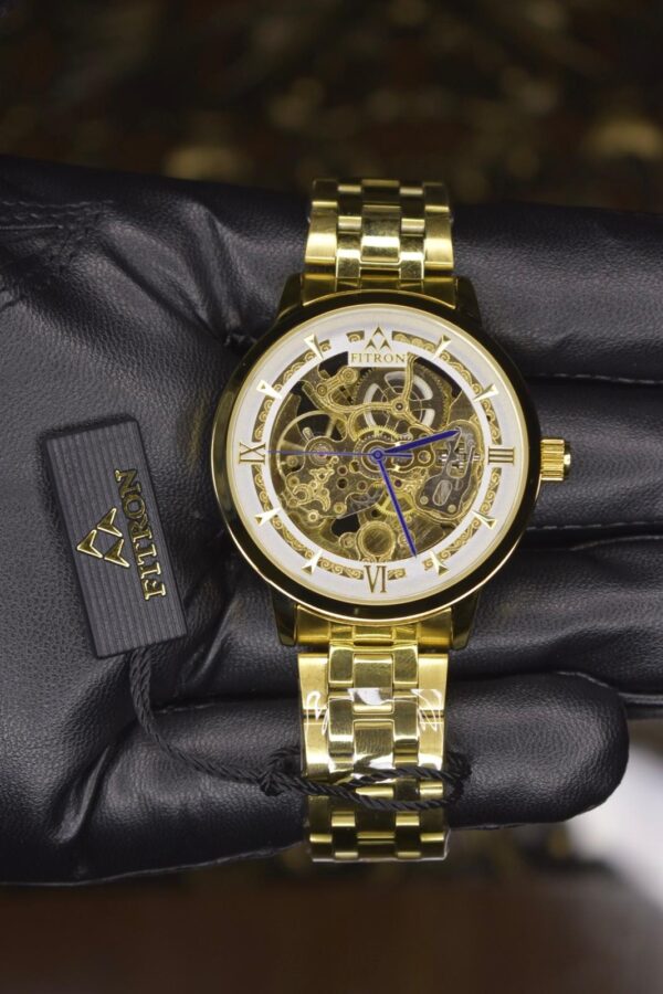Fitron Automatic Skeleton Water Resistant Scratch-proof Back Case Batch-02