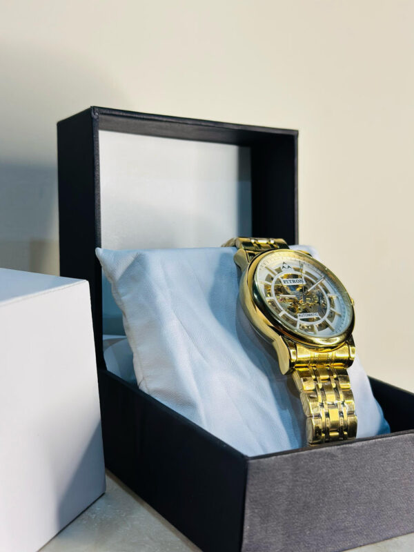 Fitron Automatic Skeleton Water Resistant Scratch-proof Back Case - Image 3