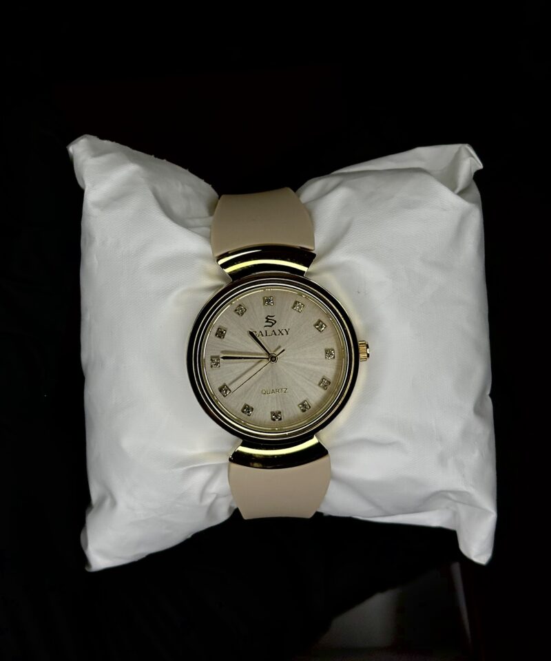 GALAXY GOLDEN DIAL LADIES WATCH
